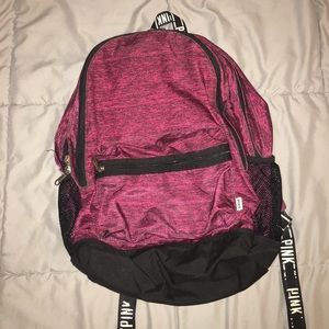 Victoria's Secret PINK maroon backpack